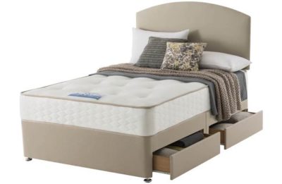 Sealy Revital Backcare Memory Double 4 Drw Divan Bed Sealy Revital Backcare Memory Double 4 Drw Divan Bed